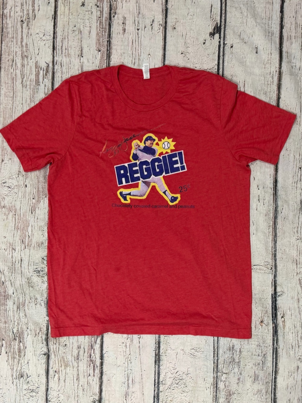 Reggie Jackson New York Yankees MLB Baseball SOFT Retro Tshirt
